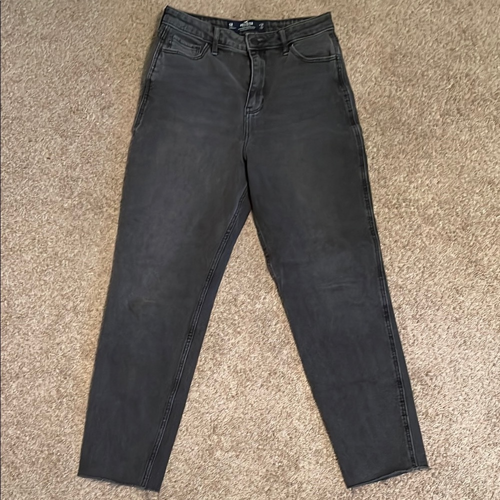Dark Gray Denim Jeans